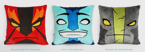 Three Spirits / Handmade Hero Pillows / Dota 2