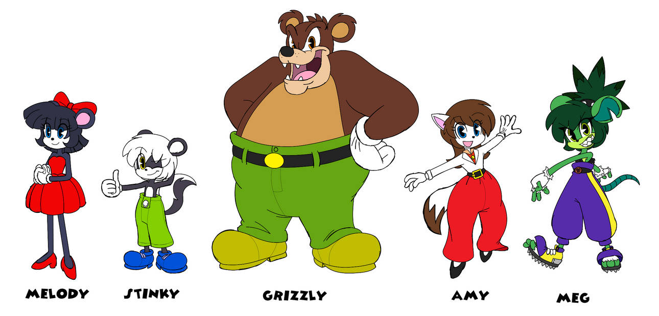 Deviantart Re Note Re-Toon Characters Part 2 by ShawnyBoyFlyingstar on DeviantArt