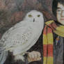 Harry Potter and Hedwig