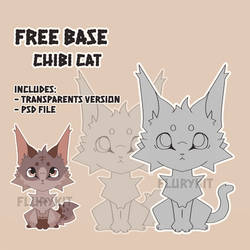 [F2U] Chibi cat base