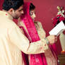 Bride and Groom Reading Cards