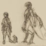 Sketch: Postapocalyptic Characters