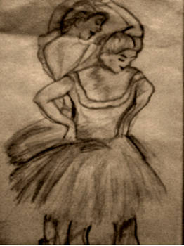 Degas' Ballerinas resketch