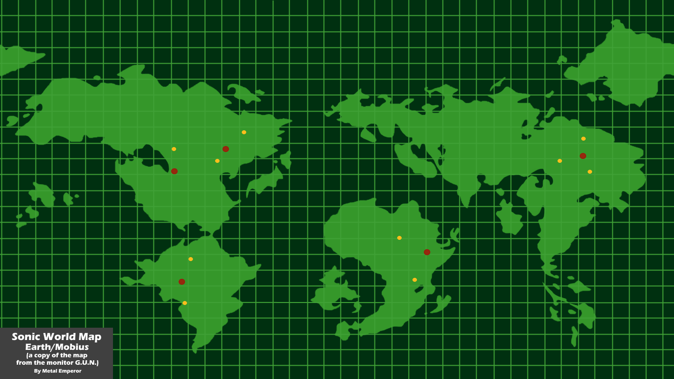 Hedgehog Map Sonic The Hedgehog Map