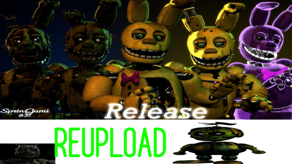 Spring Stage Fnaf Model Springs Release Cinema4D (v1) C4D/FNAF (Reupload) by lacksarts on ...