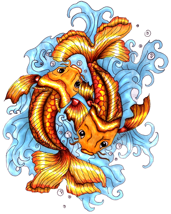 Pisces Koi by Velveteeniris on DeviantArt Pisces Koi by Velveteeniris on DeviantArt