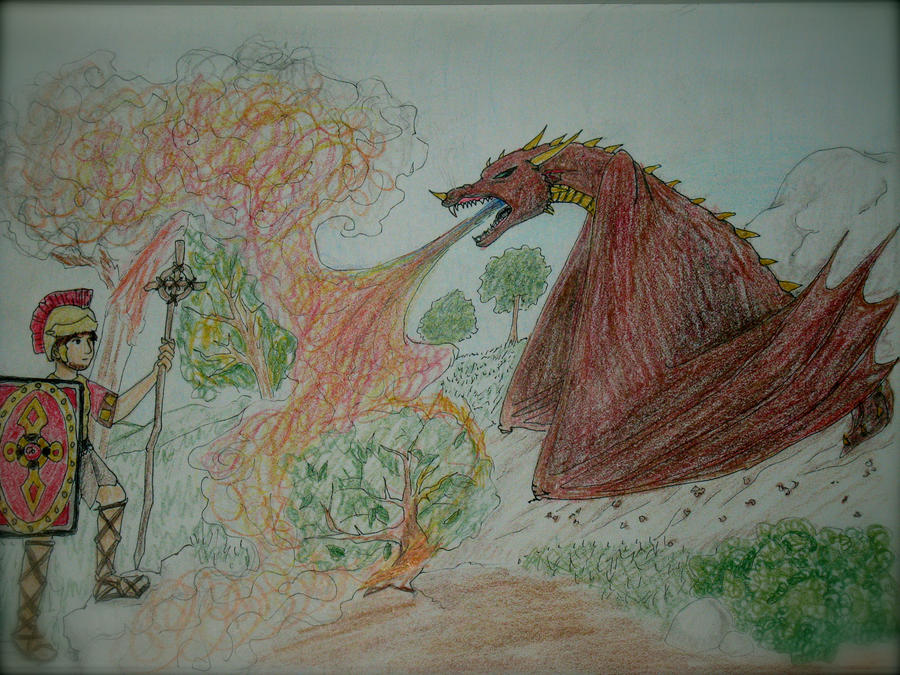 Saint George and the Dragon by xXidrawXx on DeviantArt