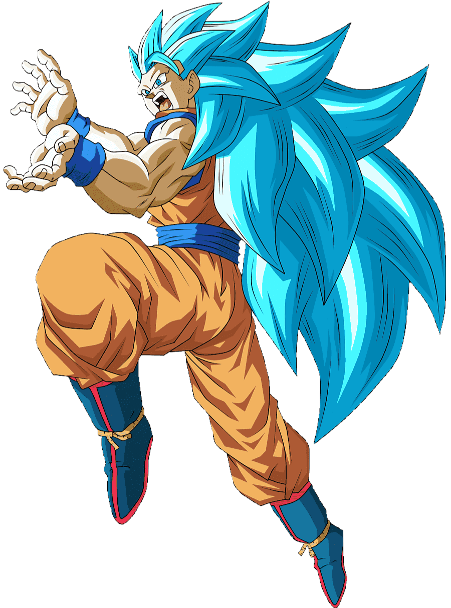 Goku Ssj3 Blue By Naironkr - Do Goku Ssj Blue 3, HD Png Download -  506x1332(#4437906) - PngFind