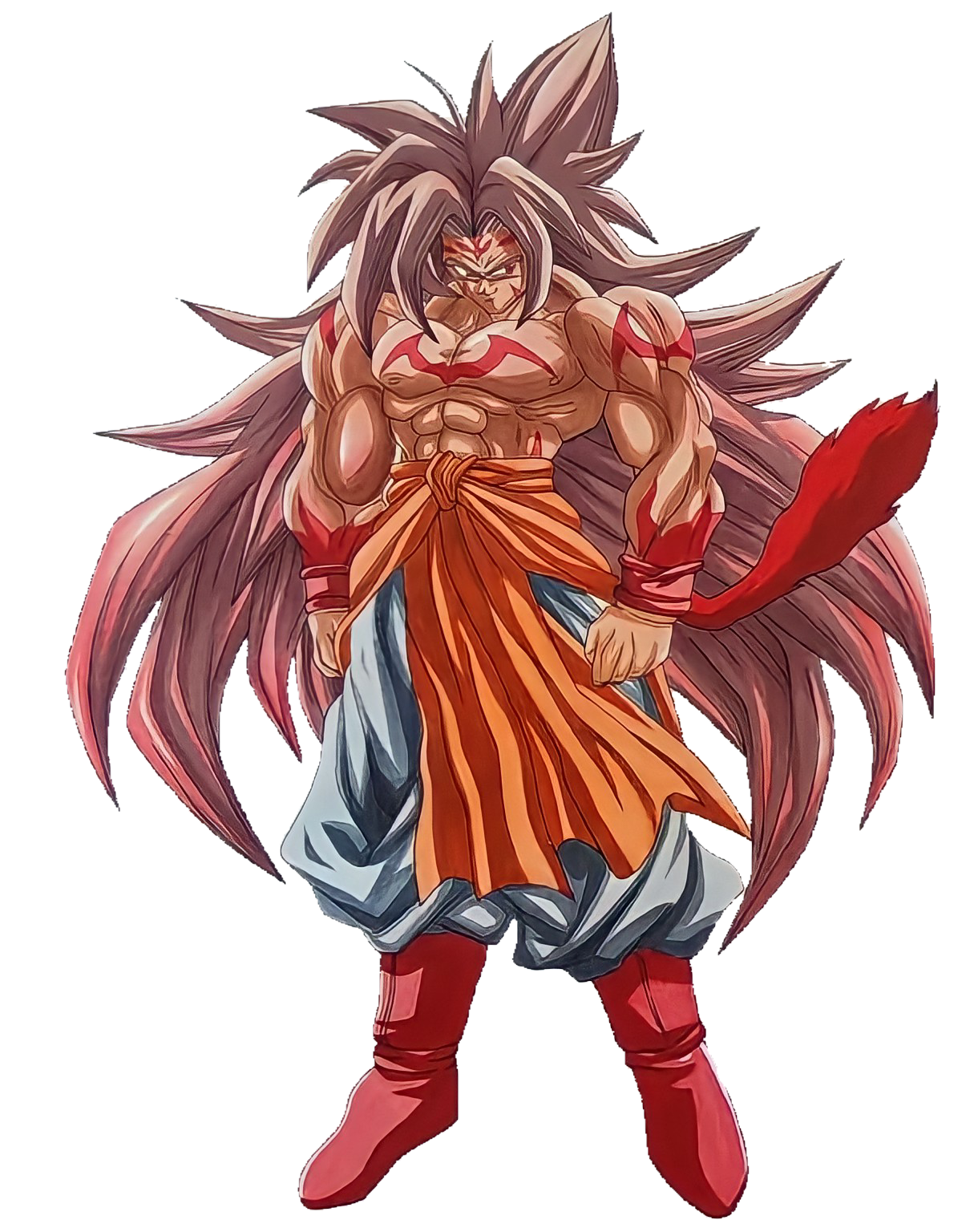 Broly Ssj5 DBAF by MasterArtZL on DeviantArt