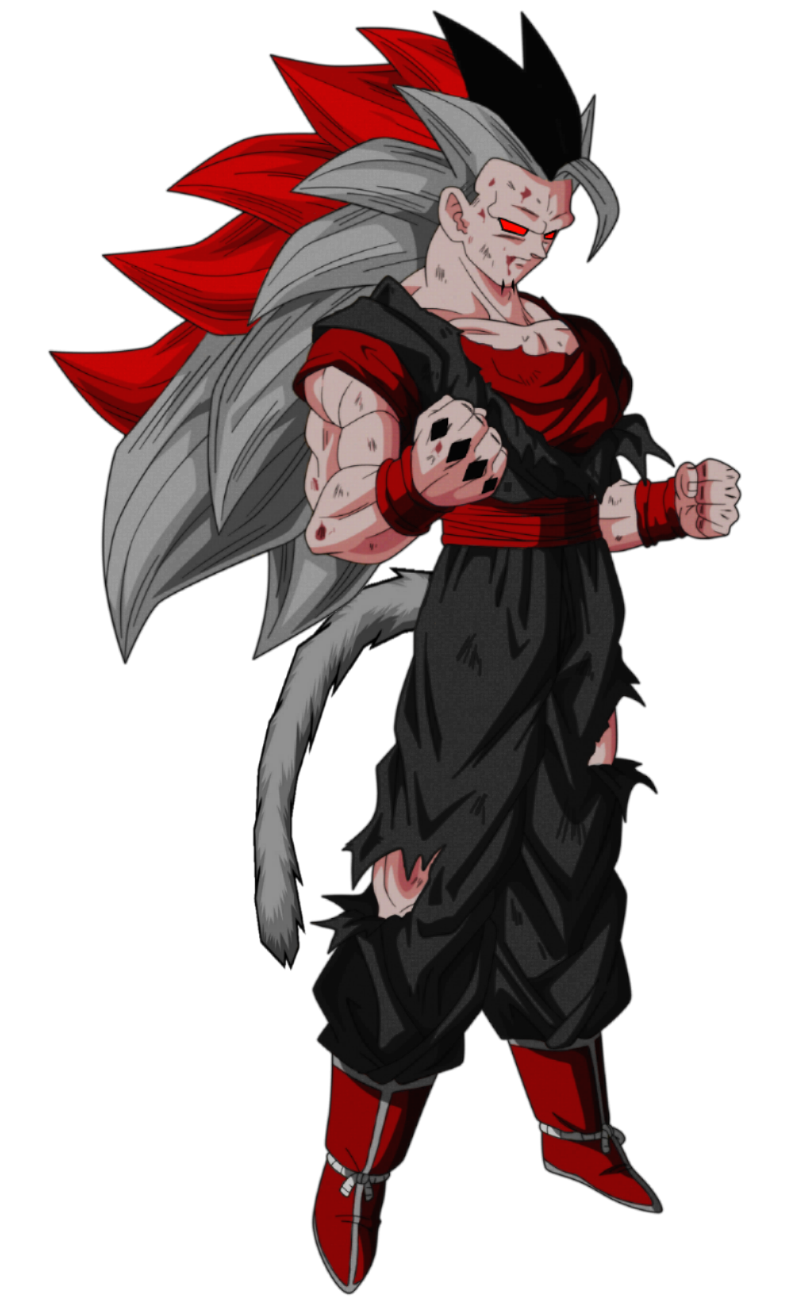 Goku ssj 6 by darknessgoku on DeviantArt