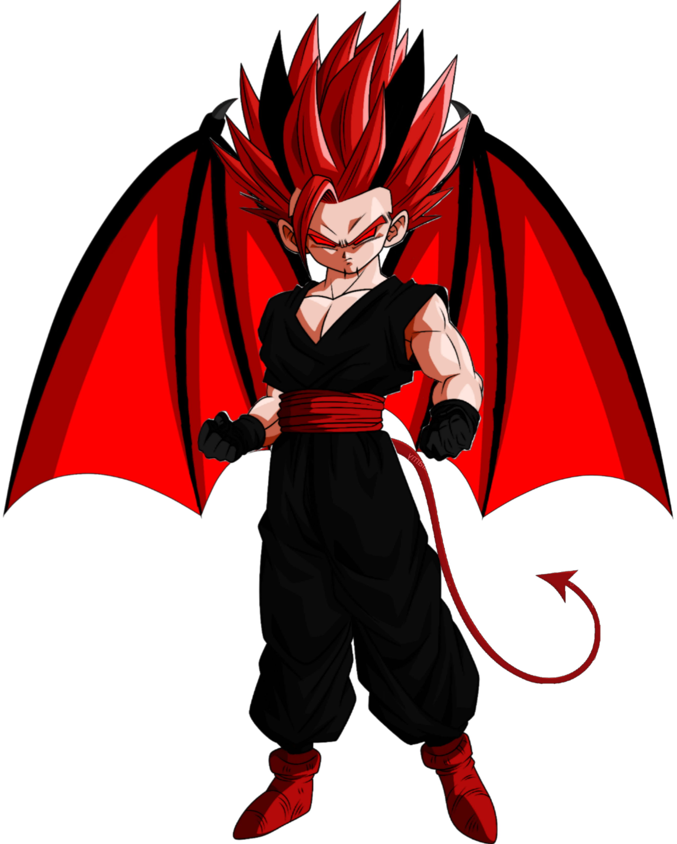 Demon Gohan Devil gohan ssj 9 by darknessgoku on DeviantArt