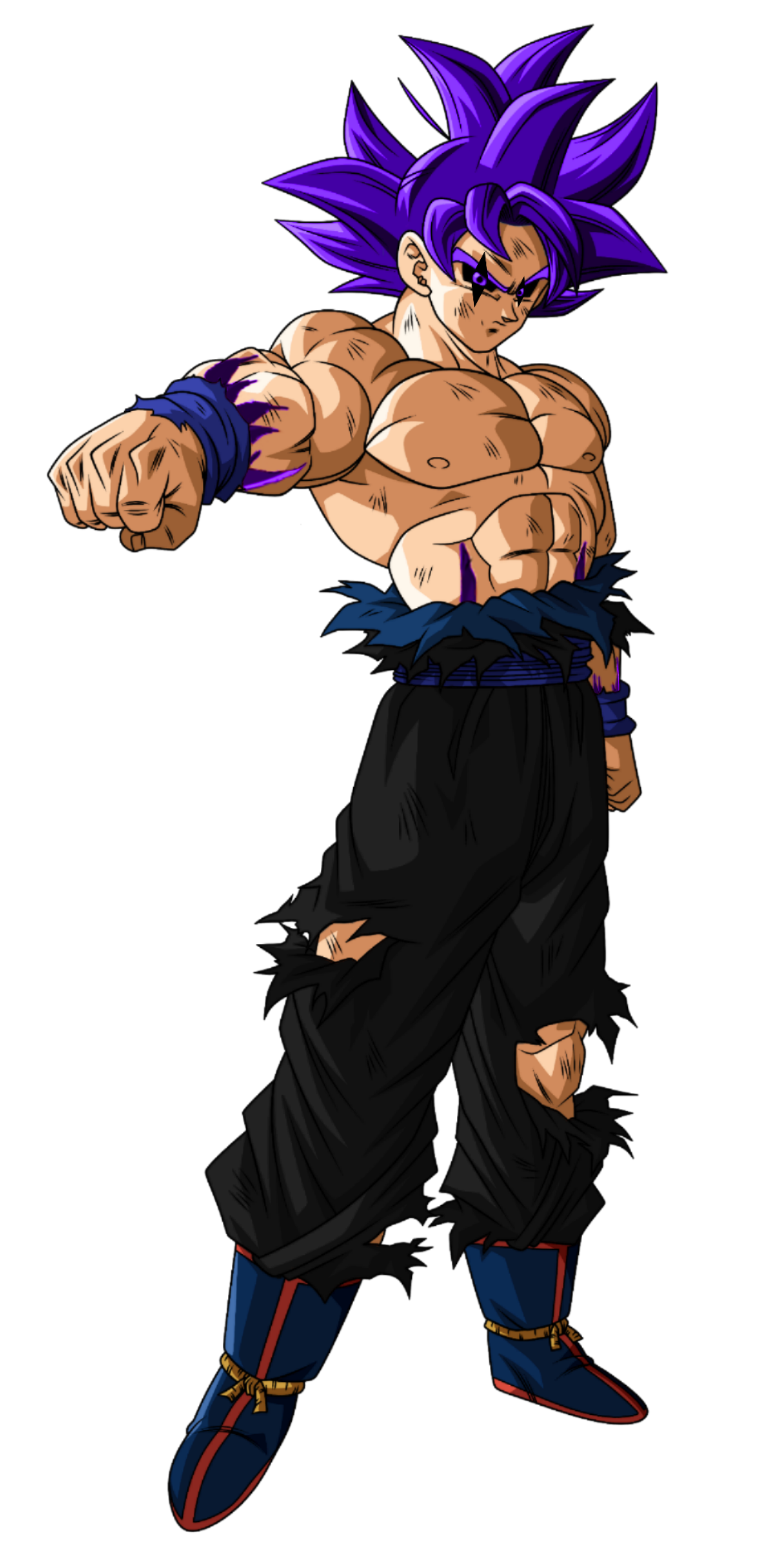 Goku 1000 Years old (mugen) by darknessgoku on DeviantArt