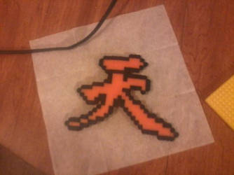 Akuma's symbol..B A