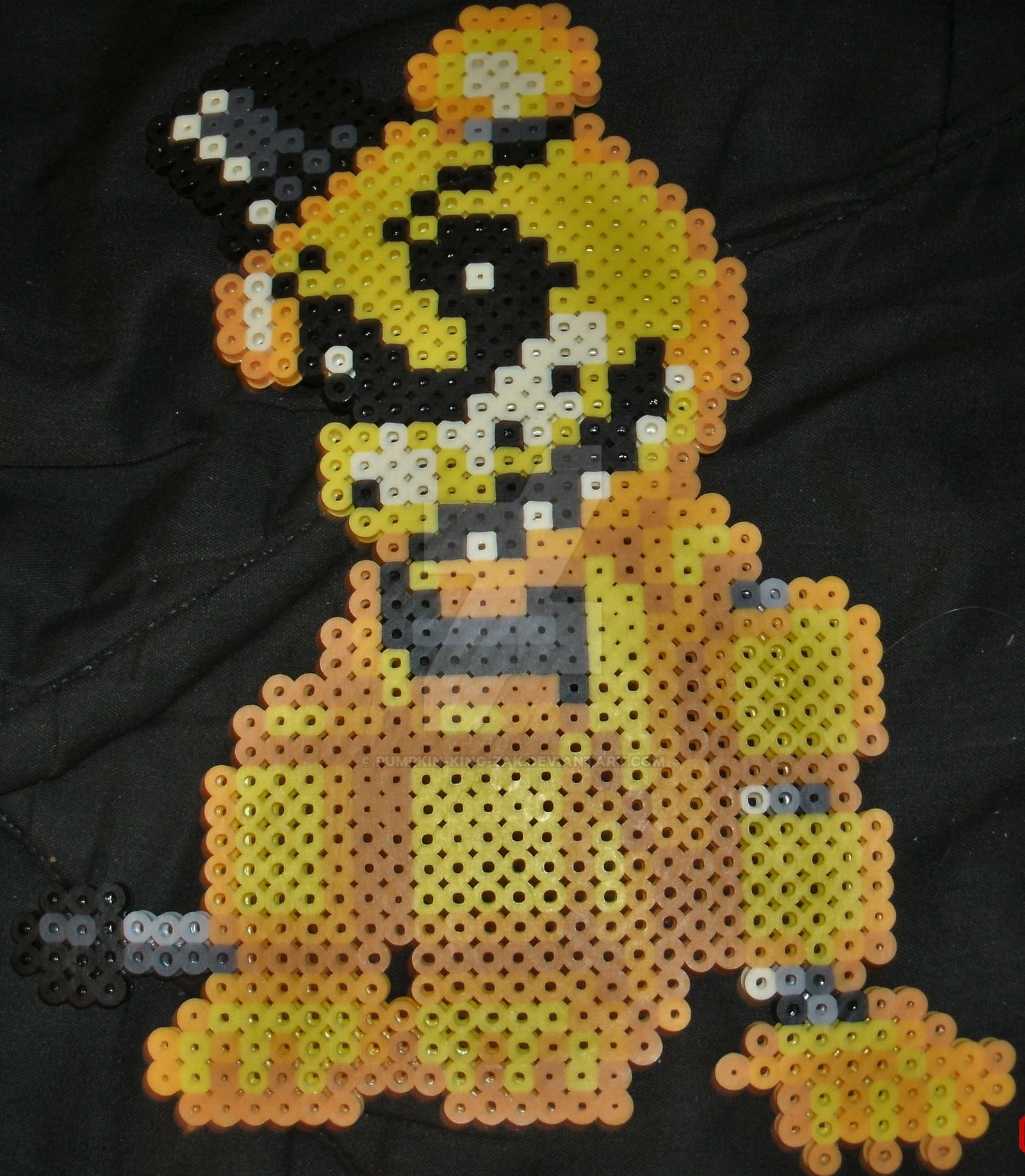 Withered Freddy FNAF2 21 X 23 Perler Bead Pattern