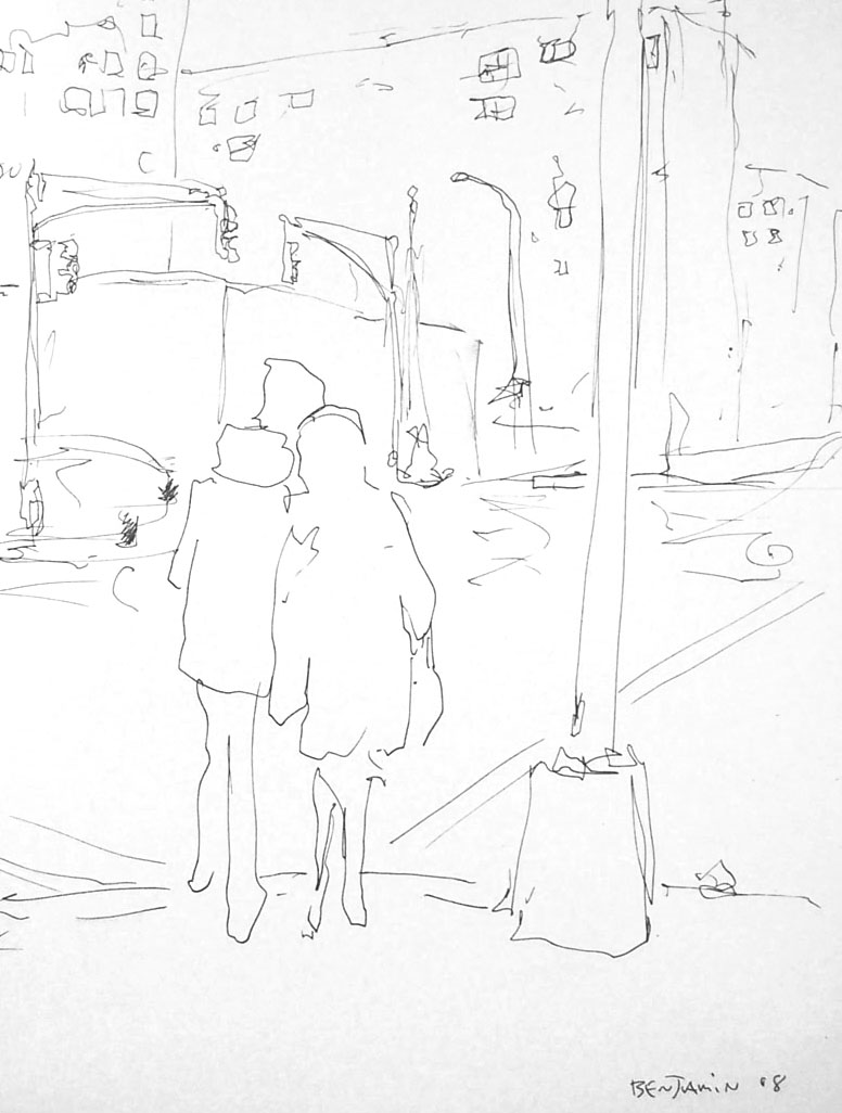 Lovers At Intersection