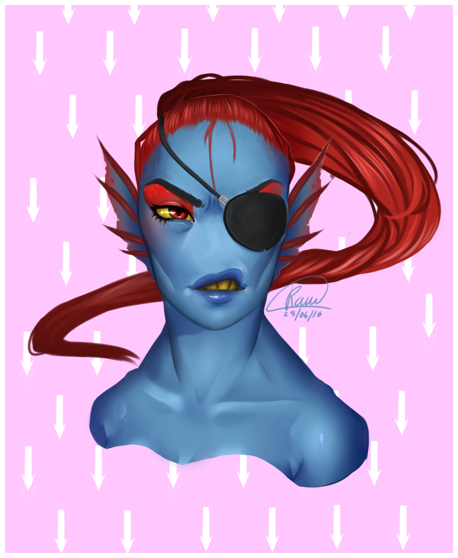 Undyne Bust