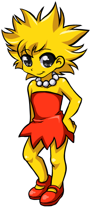 Lisa simpson XD