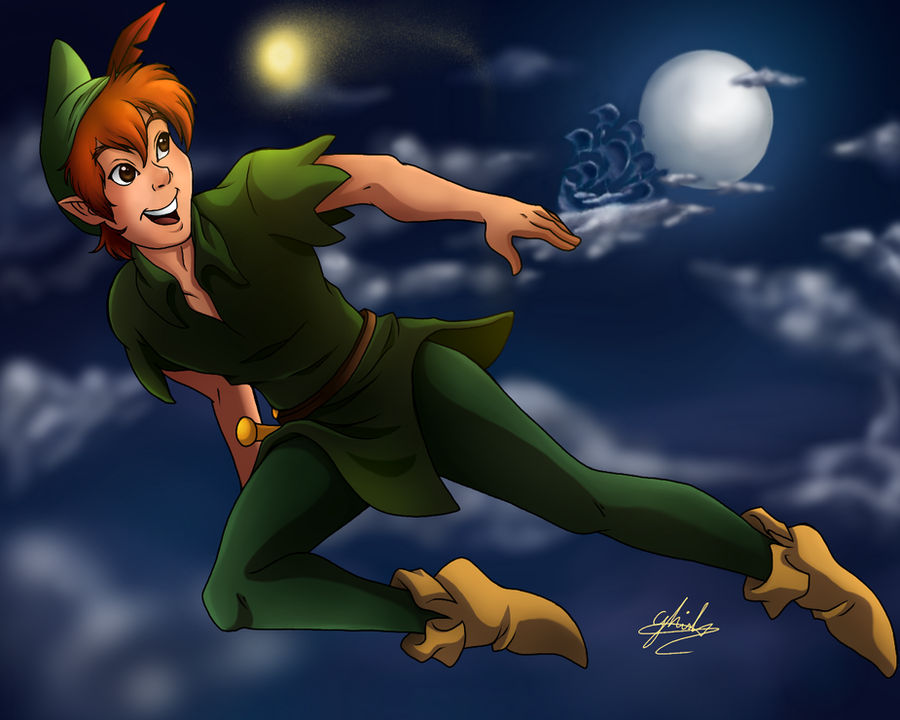 Peter Pan 2003 Behind The Scenes Flying .:+Peter Pan+:. by G-Blue16 on DeviantArt