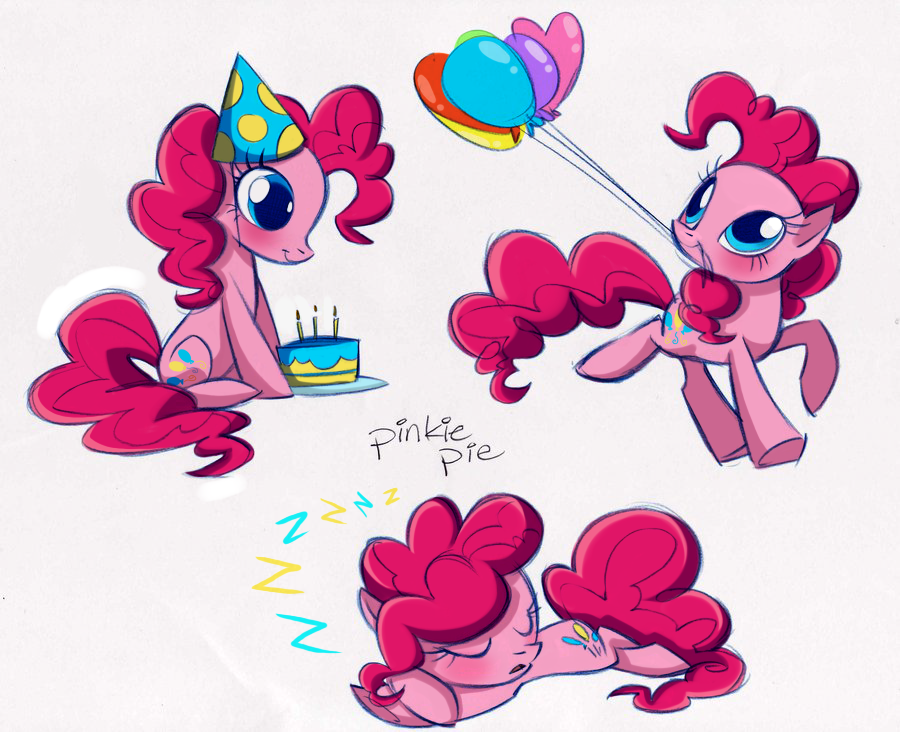 pinkie pie colored