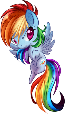 my little dashie chibi