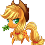 Applejack chibi no texture  version