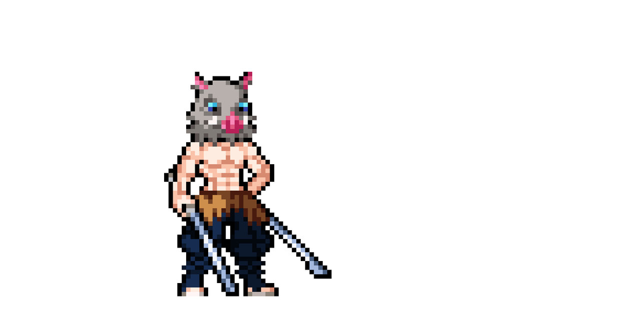 Inosuke gif by kawaibear7 on DeviantArt