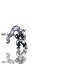 Haku-men JUS sprite example (Blazblue in mugen)