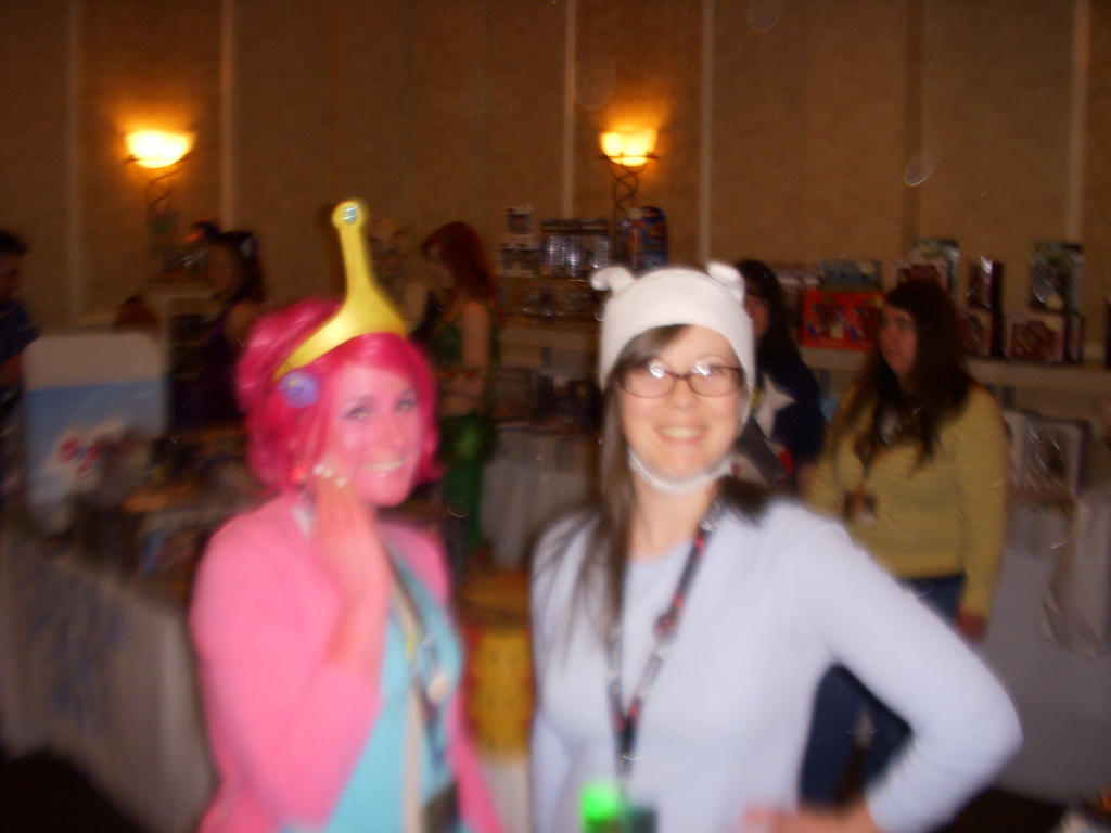 Fionna and Princess Bubblegum