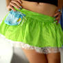 LIME AINT A CRIME - skirt