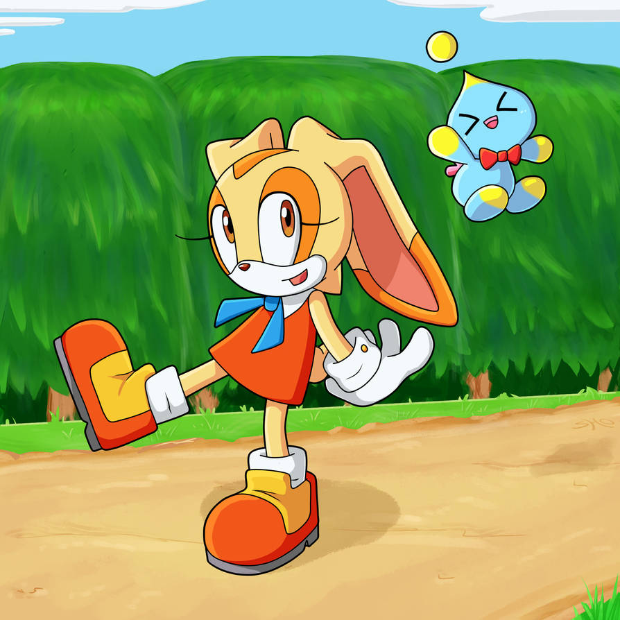 Time Rabbit Cream Cream the Rabbit - Midday Stroll by Shopoke on DeviantArt