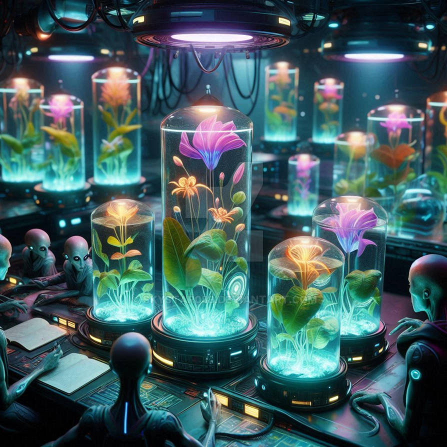 Alien Lab Designs The Alien Botanists Lab by SkyStar089 on DeviantArt