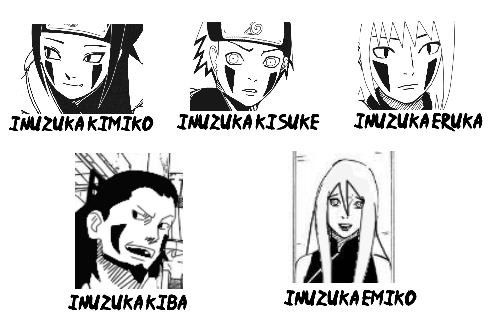 Inuzuka Family by EsztyMomo on DeviantArt