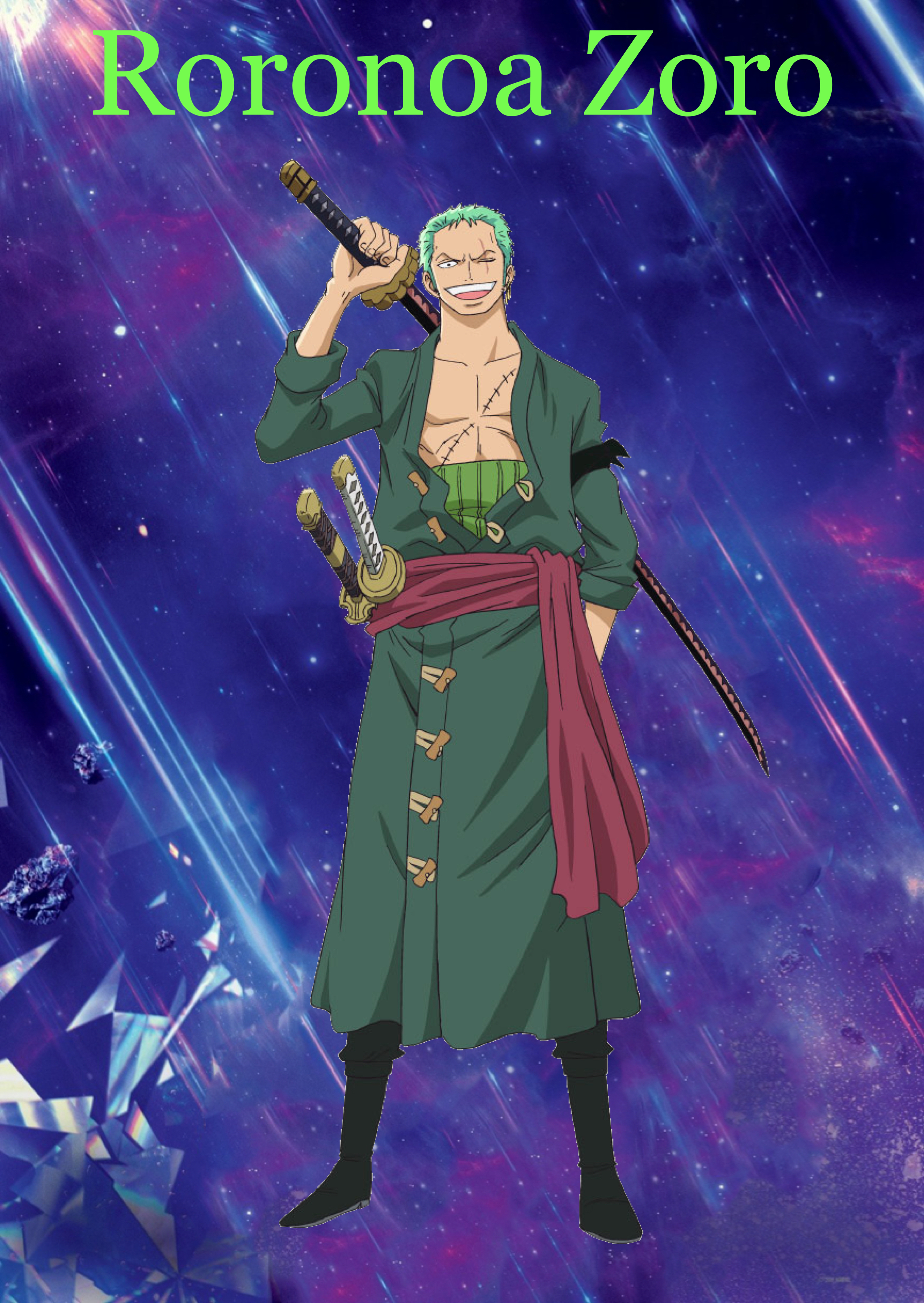 Roronoa Zoro - RED Movie - One Piece by caiquenadal on DeviantArt