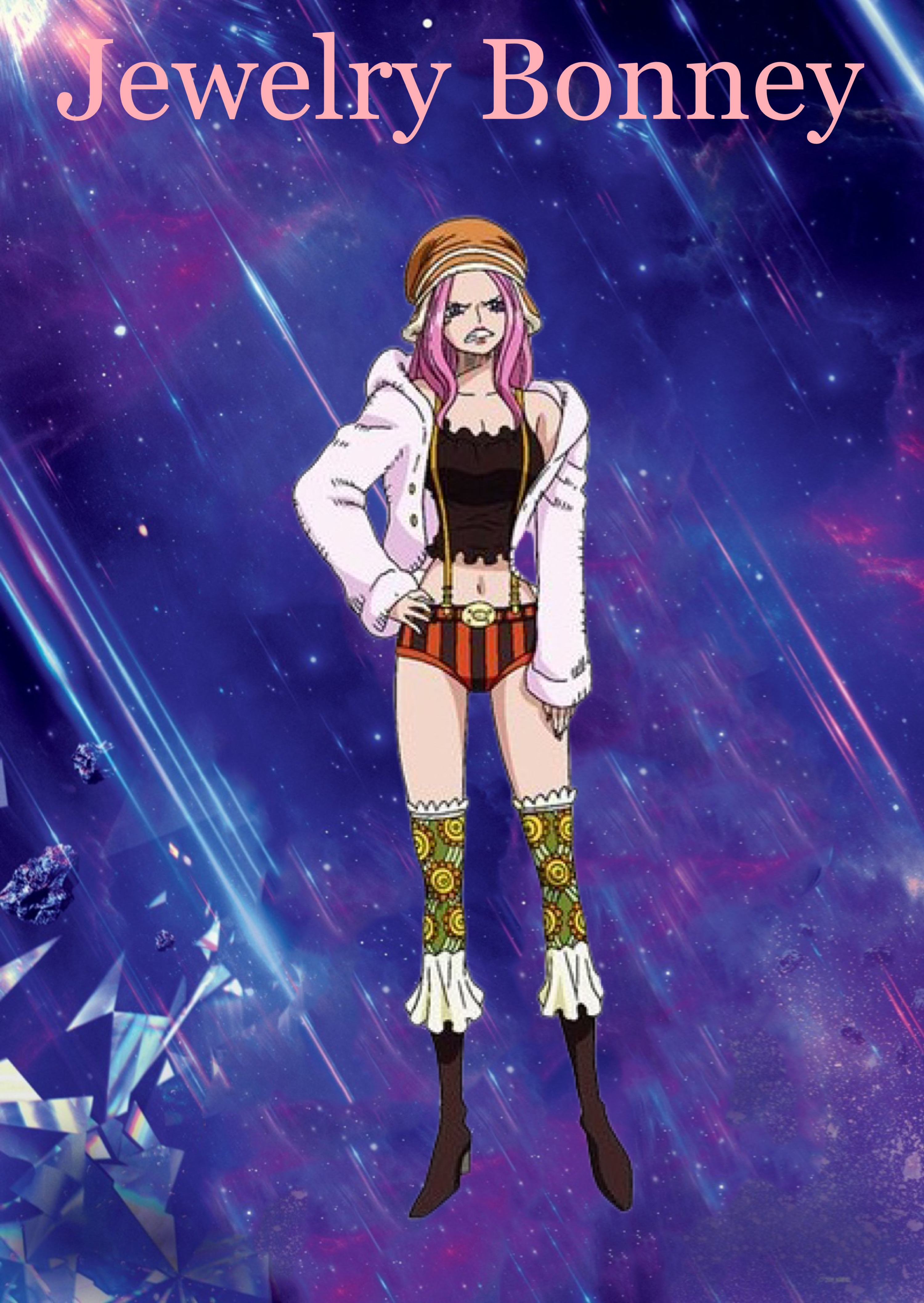 Bonney Stampede Style  Personagens de anime, Anime, One piece