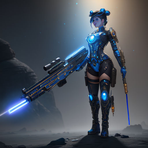 Laser Rifle Concept by BadgerSoft on DeviantArt