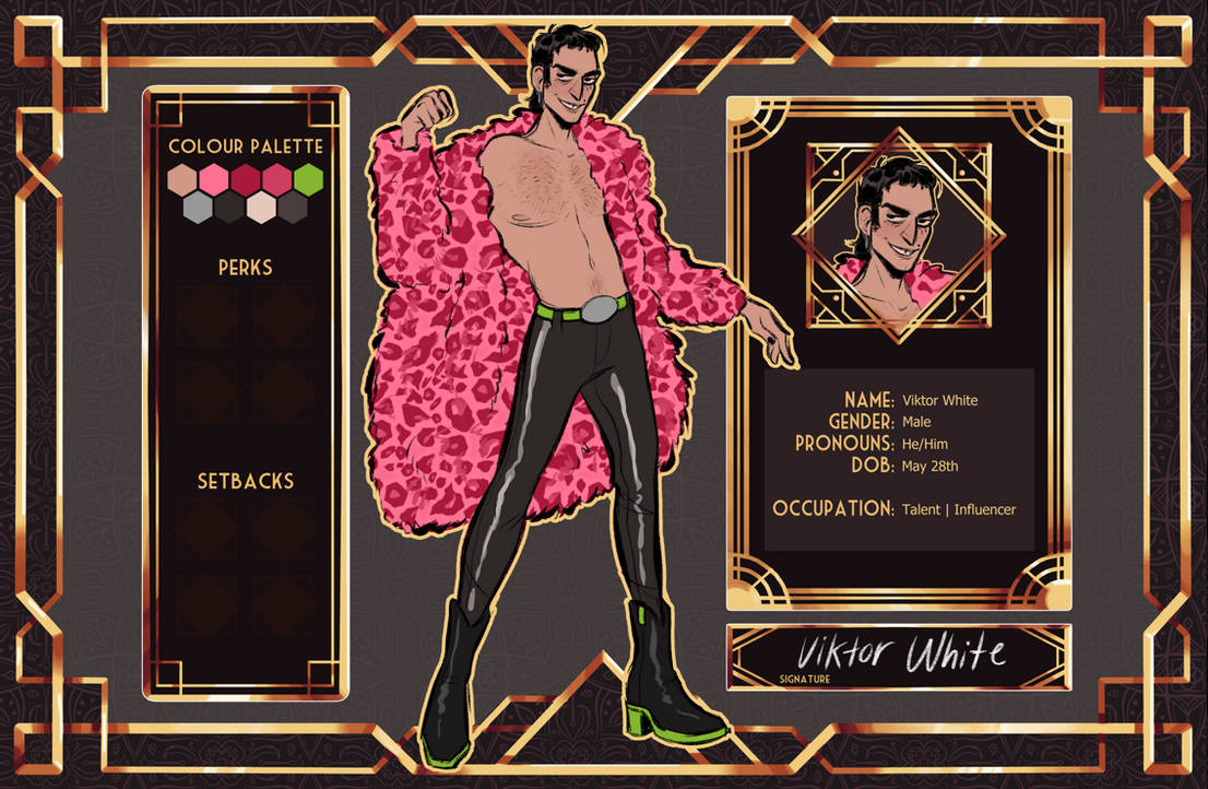 Ae Viktor White By Glamgoths On Deviantart