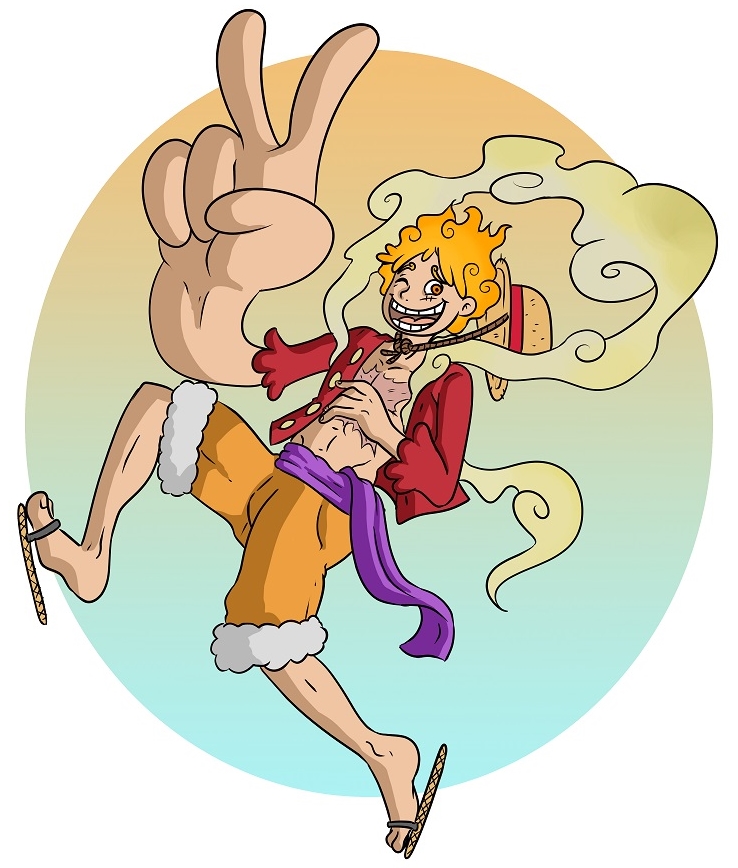 Luffy's Gear 5: The Hito Hito No Mi Model: Nika - TFword.