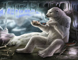 Rare 2010 calendar- Polar bear