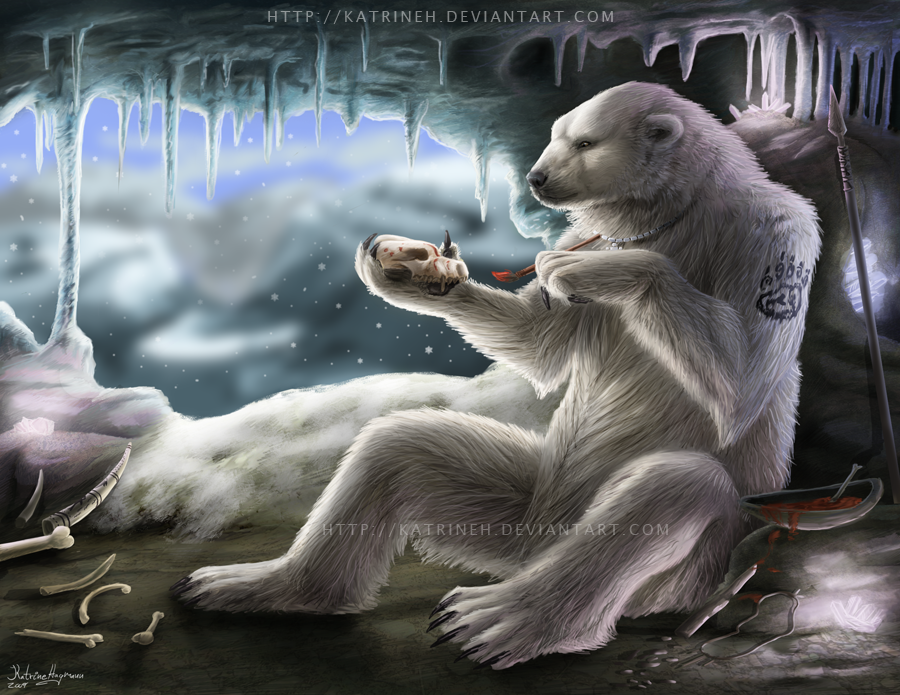 Rare 2010 calendar- Polar bear