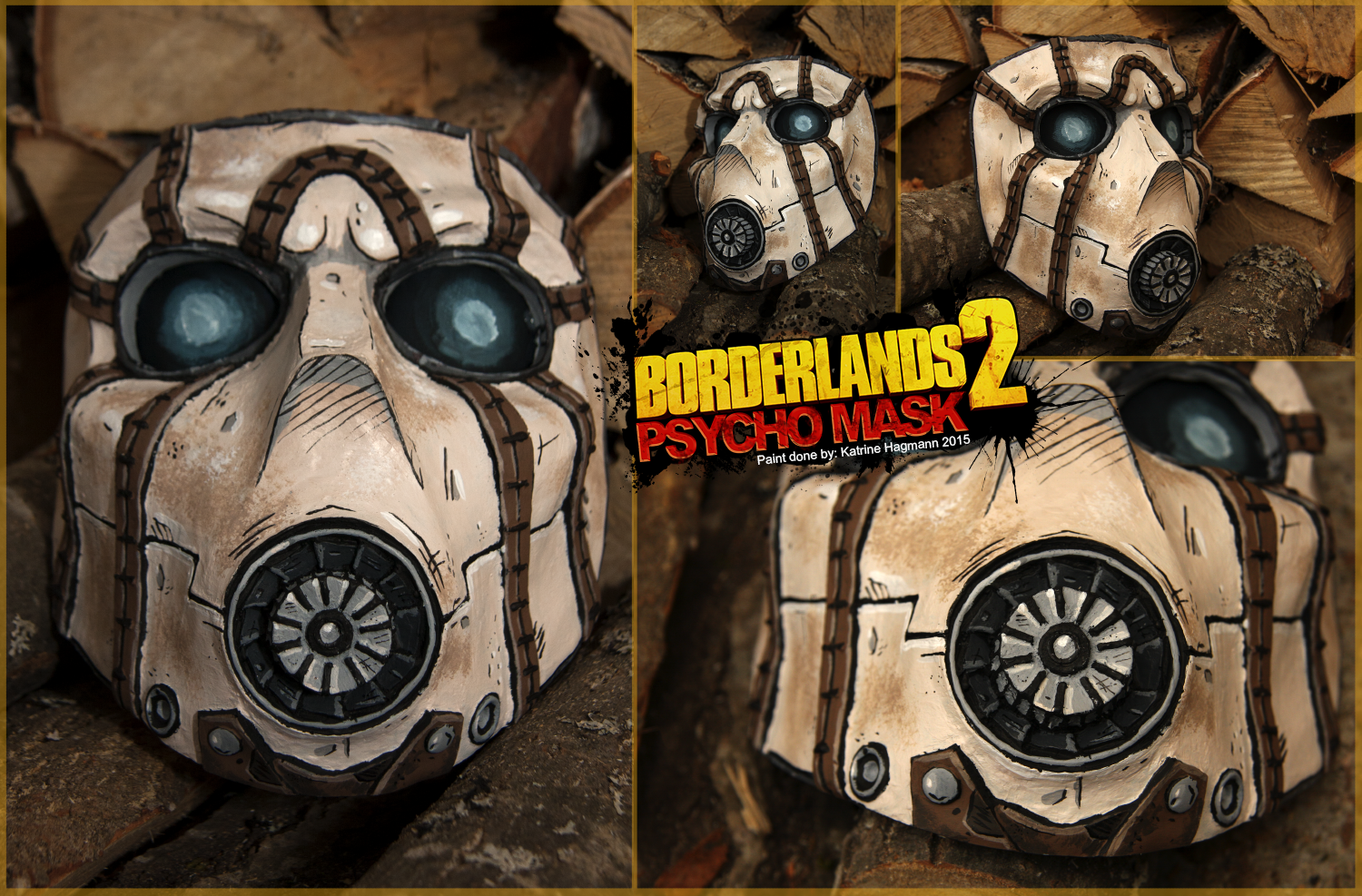 Borderlands 2 Psycho mask