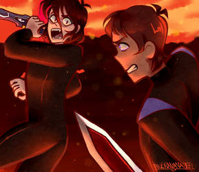 keith and lance fight