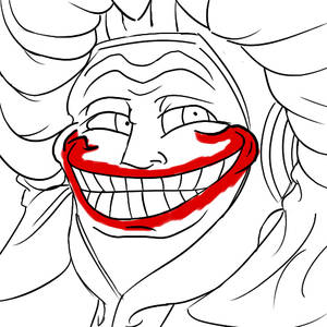 Mayuri Troll-Face Joker Smile