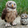 Needle Felted Owl Buddies