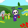 Teletubbies wallpaper homemade 1