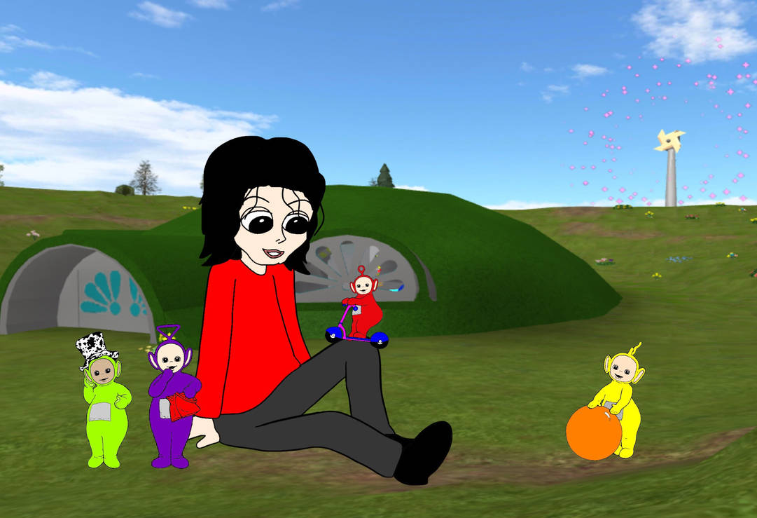 Michael Jackson In Teletubbyland By Mcdnalds2016 On Deviantart -