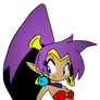 shantae with a Boohbah 