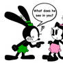 Ortensia and fanny (Oswald the lucky rabbit)