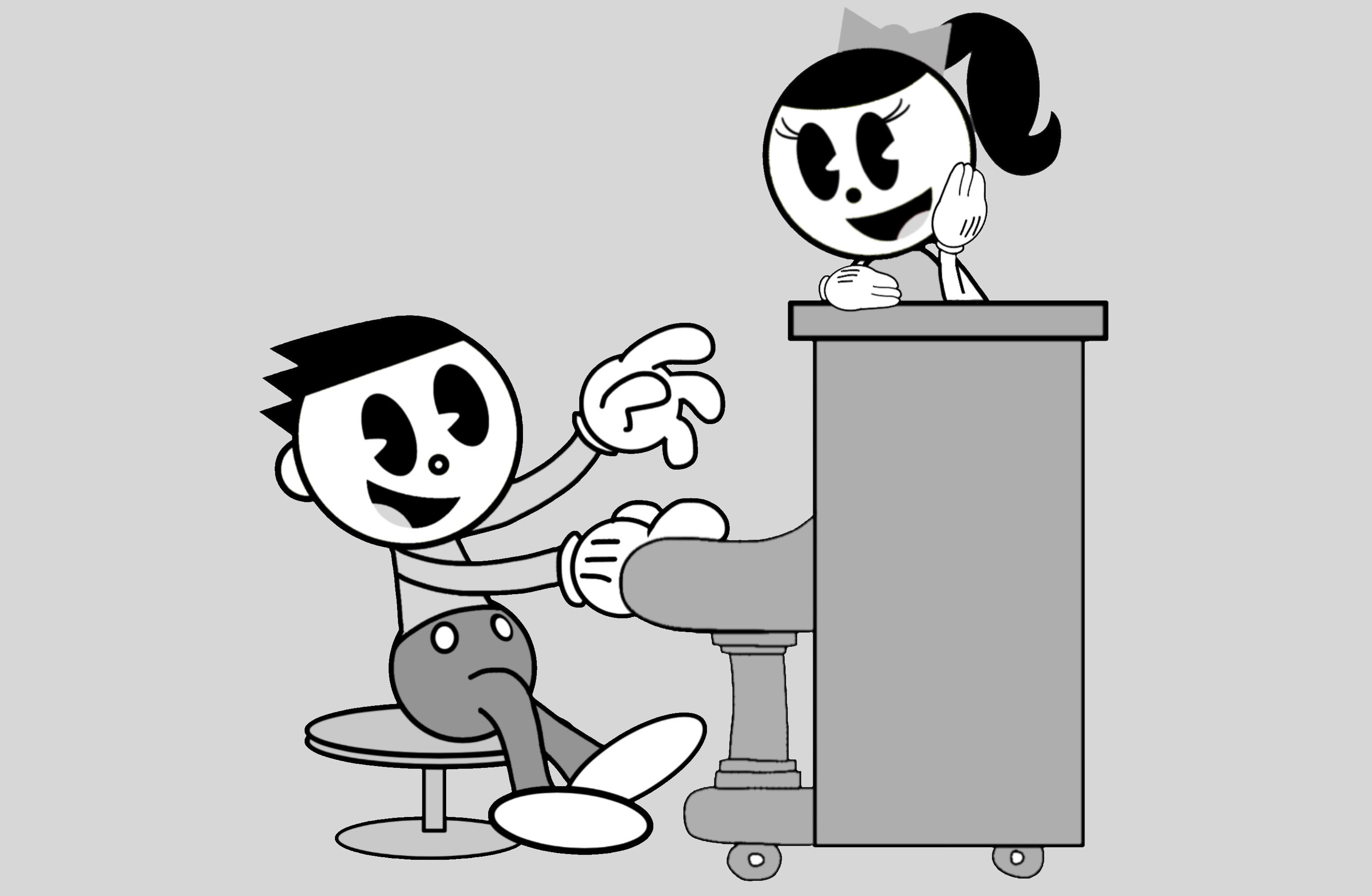 PBS kids Digital art) Black and white love by mcdnalds2016 on DeviantArt PBS kids Digital art) Black and white love by mcdnalds2016 on DeviantArt
