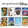 My top 10 favorite Disney movies