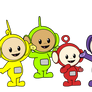 Teletubbies in xavier riddle style 